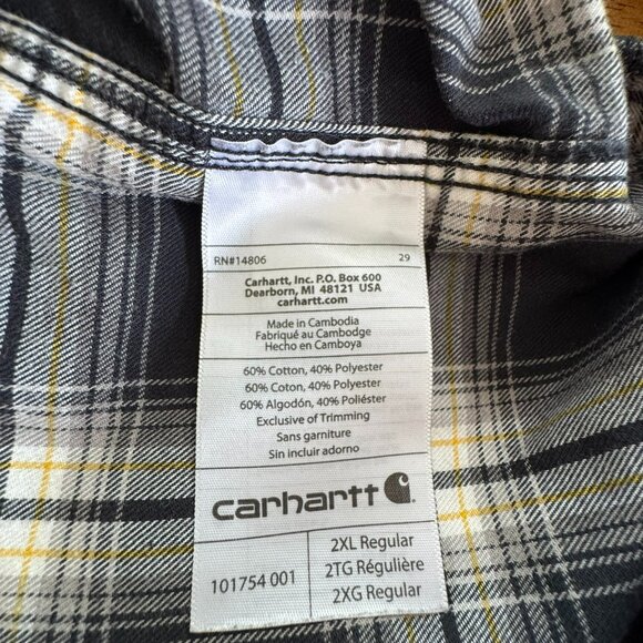 Carhartt 2XL Flannel Shirt - Picture 5 of 11